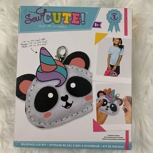 NEW Sew Cute Panda Backpack Clip Kit